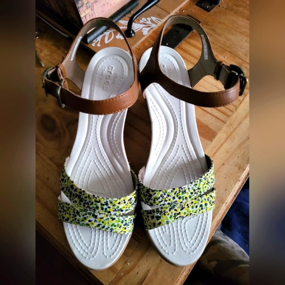 Crocs Wedge Sandals